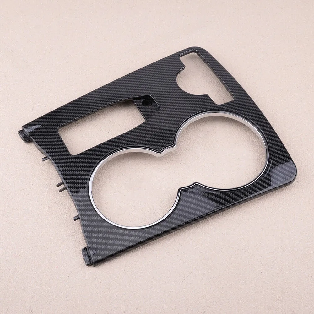 

Panel Cover Cup Holder Trim Carbon Fiber For Benz C180 Base Coupe 2-Door 2012-2014