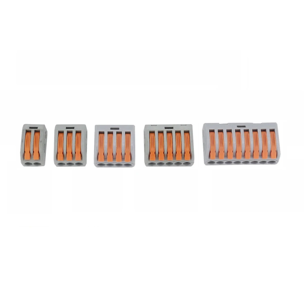 

Wire Connector 212/213/214/215/218 SPL-1/2/3/5 Universal Push-in electrical cable terminals for 0.08-2.5mm cable Connection