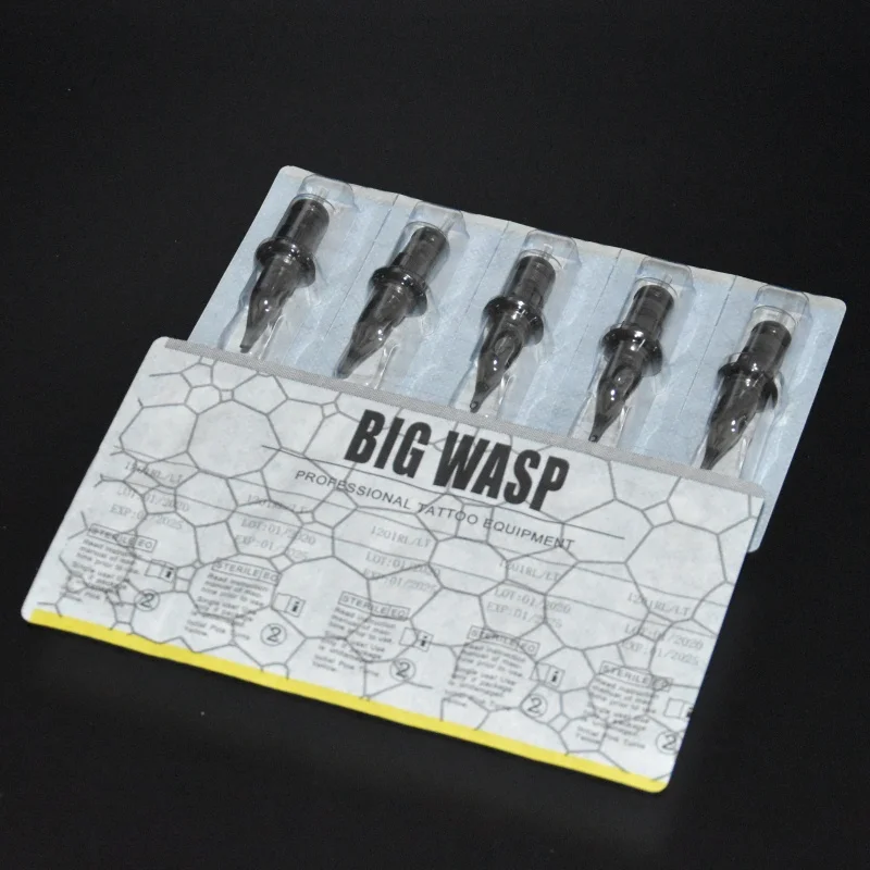 BIGWASP 20 шт одноразовый картридж для тату ИГЛЫ Перманентный макияж иглы