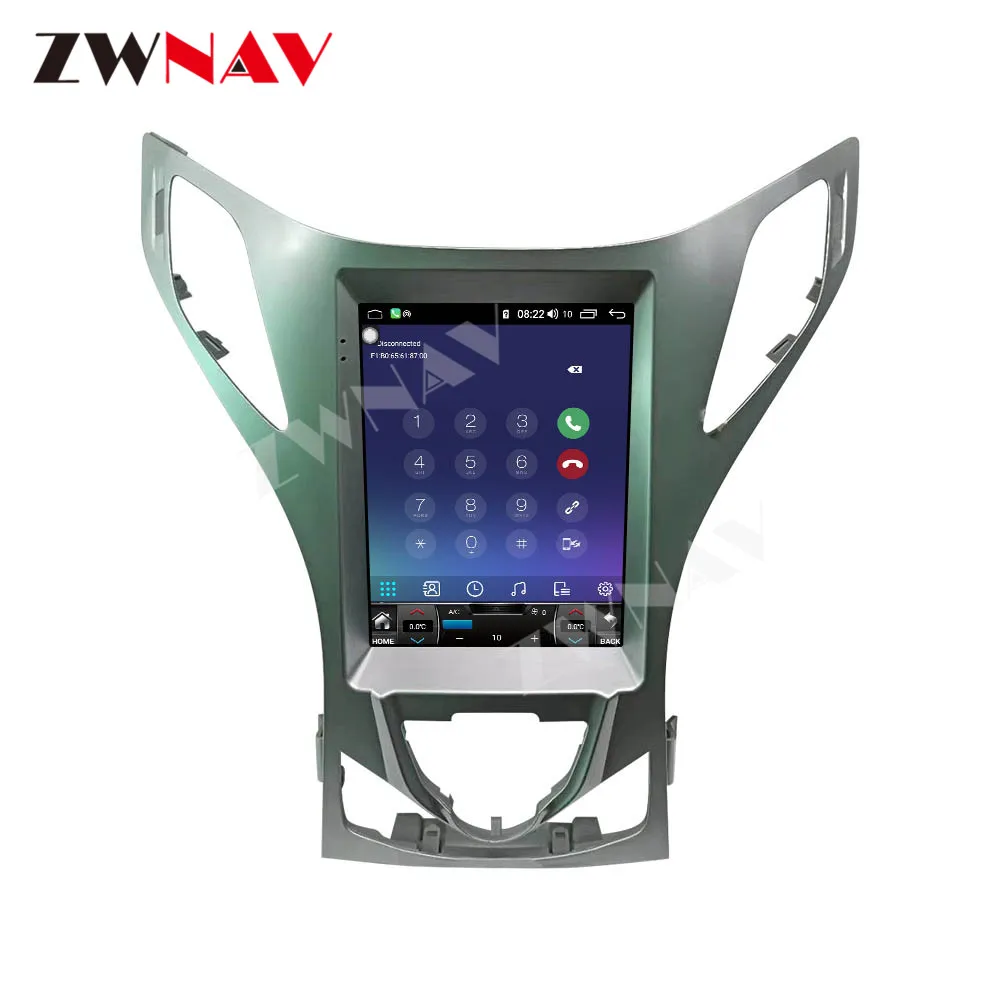 Android 11 PX6 Tesla для Hyundai Azera 2011 - 2016 GPS-навигация автомобильный радиоплеер головное