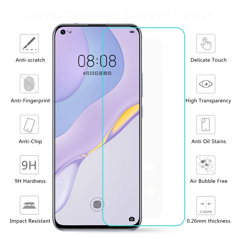 Для Huawei nova 7 SE 5G закаленное стекло 9H 2.5D Премиум Защитная пленка для экрана Nova 6 5