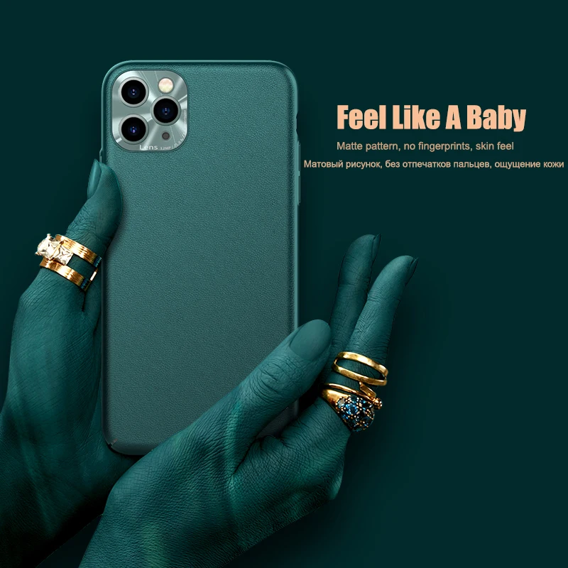 Защитный чехол для камеры алюминиевый телефона iPhone 11 Pro Max роскошный Ультратонкий