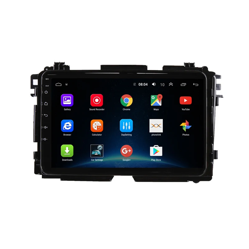 " 2.5D ips Android 9,1 автомобильный DVD мультимедийный плеер gps для Honda VEZEL XRV 17 компактное минирадио 32EQ стерео навигация