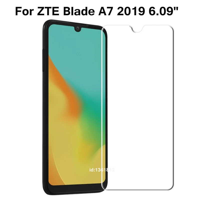 Закаленное стекло 9H для ZTE Blade A7 Защитная пленка экрана телефона Защитное A 7 2019 6 09