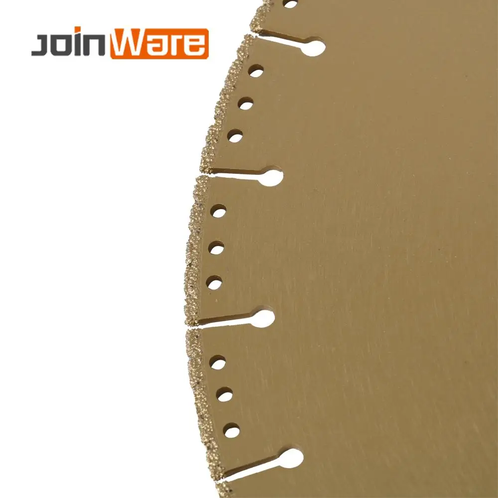 

Brazed Diamond Cutting Disc 400x32x10mm Multi Purpose Diamond Saw Blade Cutting Iron Steel 1Pc