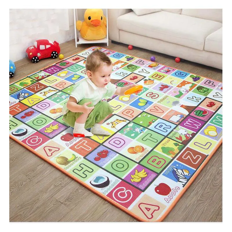 1 см 0 5 толстый детский игровой коврик для ползания Обучающий с алфавитом детей