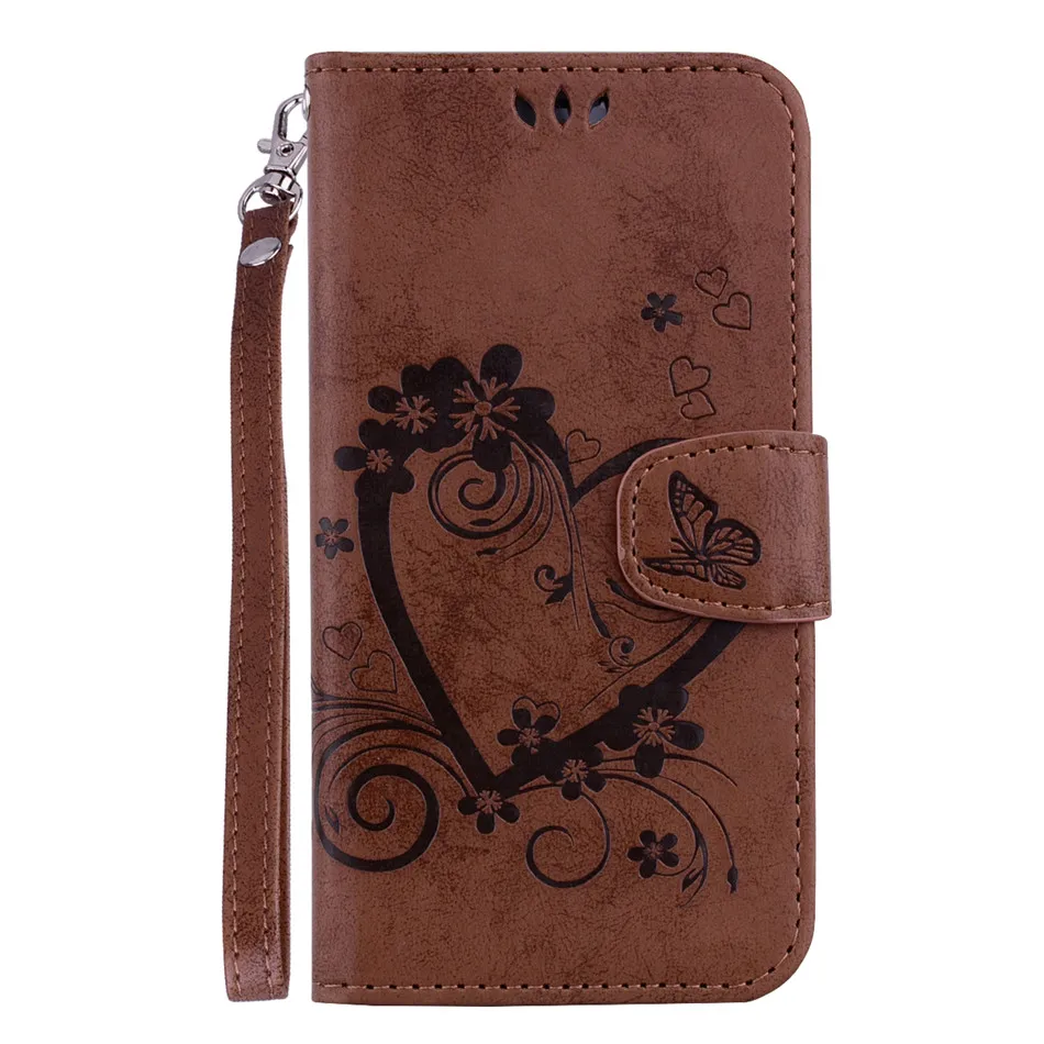Brown Роскошный чехол для Samsung Galaxy Note 8, S8, S9 Plus, j1, j3, j5, j7, A3, A5,,, чехол в стиле книги, винтажный флип-чехол для телефона D23G - Цвет: Brown