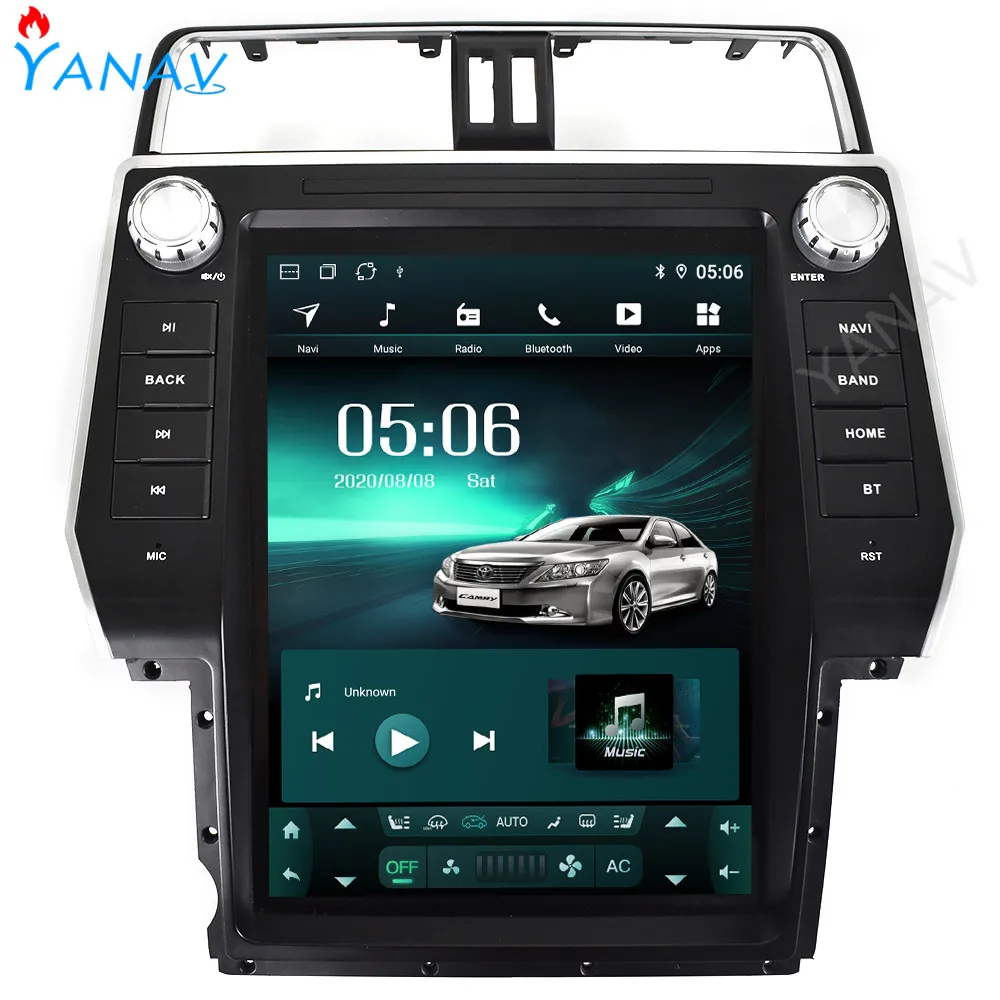 

Автомагнитола 2 DIN для Toyota Land Cruiser Prado 2012-2014 с GPS-навигацией и HD-экраном