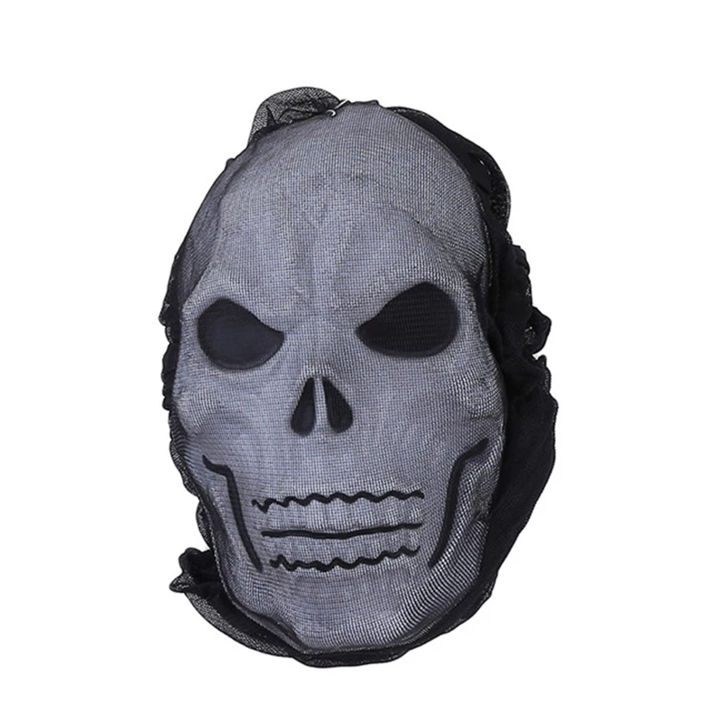 Decoraci&oacute;n de Halloween con fantasma colgante para casa encantada, accesorios de terror, esqueleto escalofriante, decoraci&oacute;n de Bar y Puerta del hogar-3