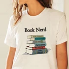 Новое поступление, новинка, книжный ботаник, футболка с забавным ридером, футболка для чтения знаменитой книги, летний топ из 100% хлопка