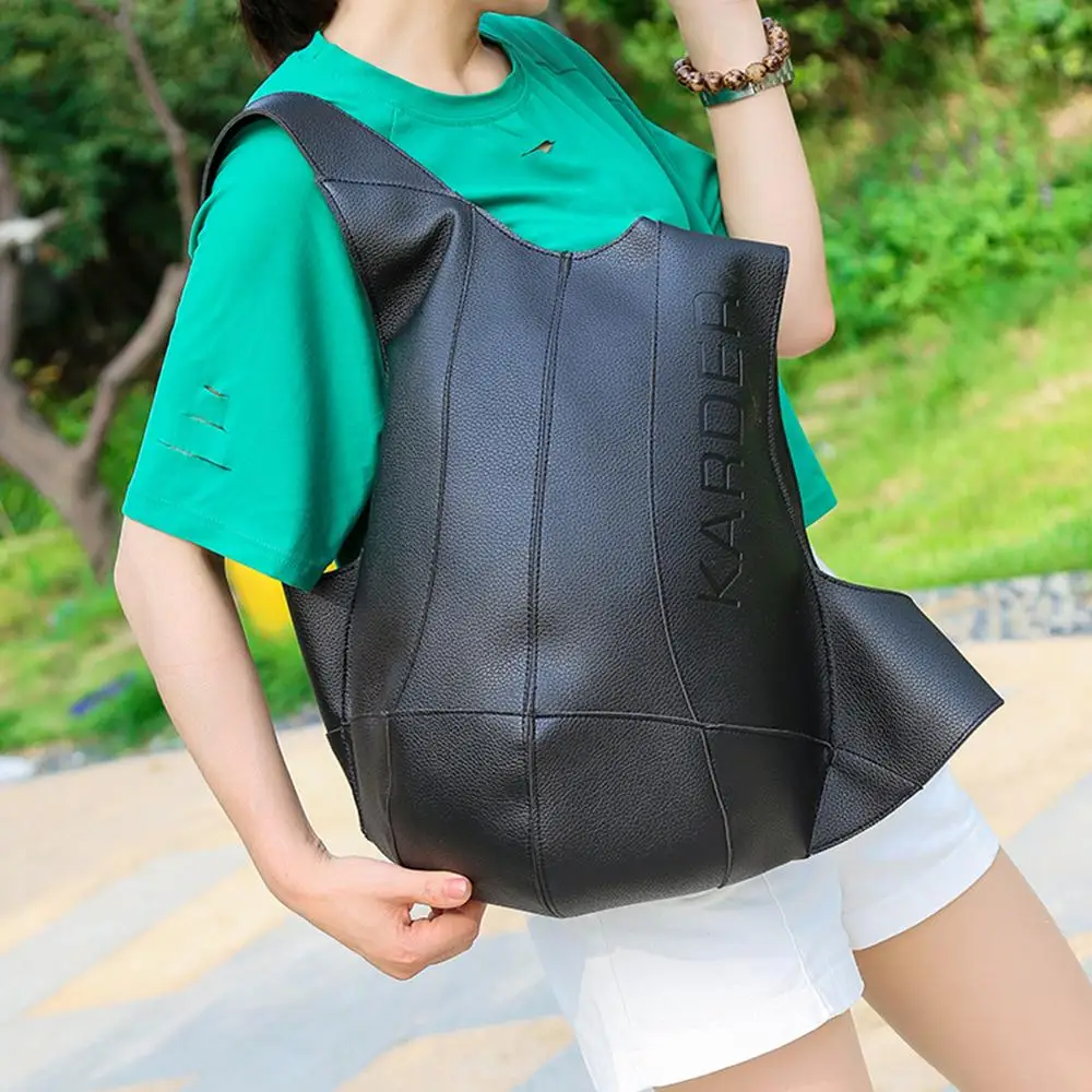 Повседневный винтажный женский спортивный мягкий рюкзак из искусственной кожи с