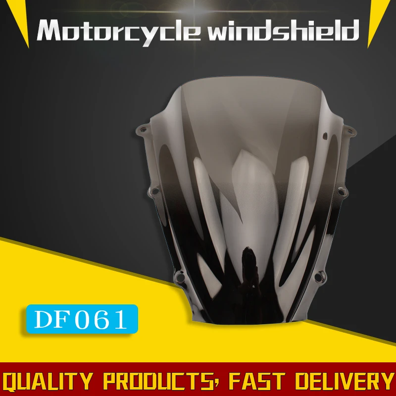 Мотоцикл двойной пузырь ветрового стекла экран для 2003 2004 Honda CBR600RR CBR 600 RR F5 03 04