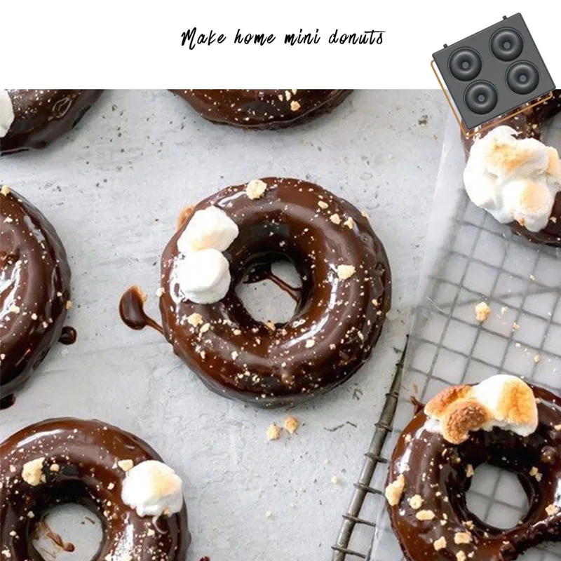 Электрический аппарат для приготовления сэндвичей яиц вафель пончиков Омлетов