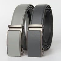 high quality fashion mens belt new trend leather cowhide alloy automatic buckle belt 100 cowhide business casual luxury belt