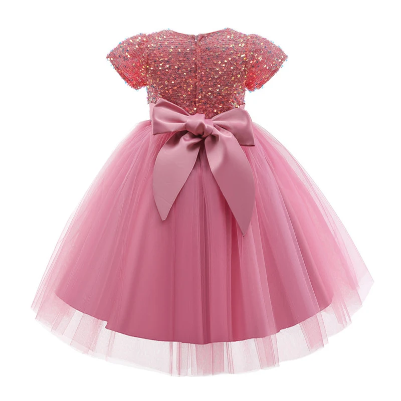 

Princess Girl Tulle Dress Party Chidlren Clothes Girls Baby Ball Gown Embroidery Flower Wedding Dresses Kids Frocks