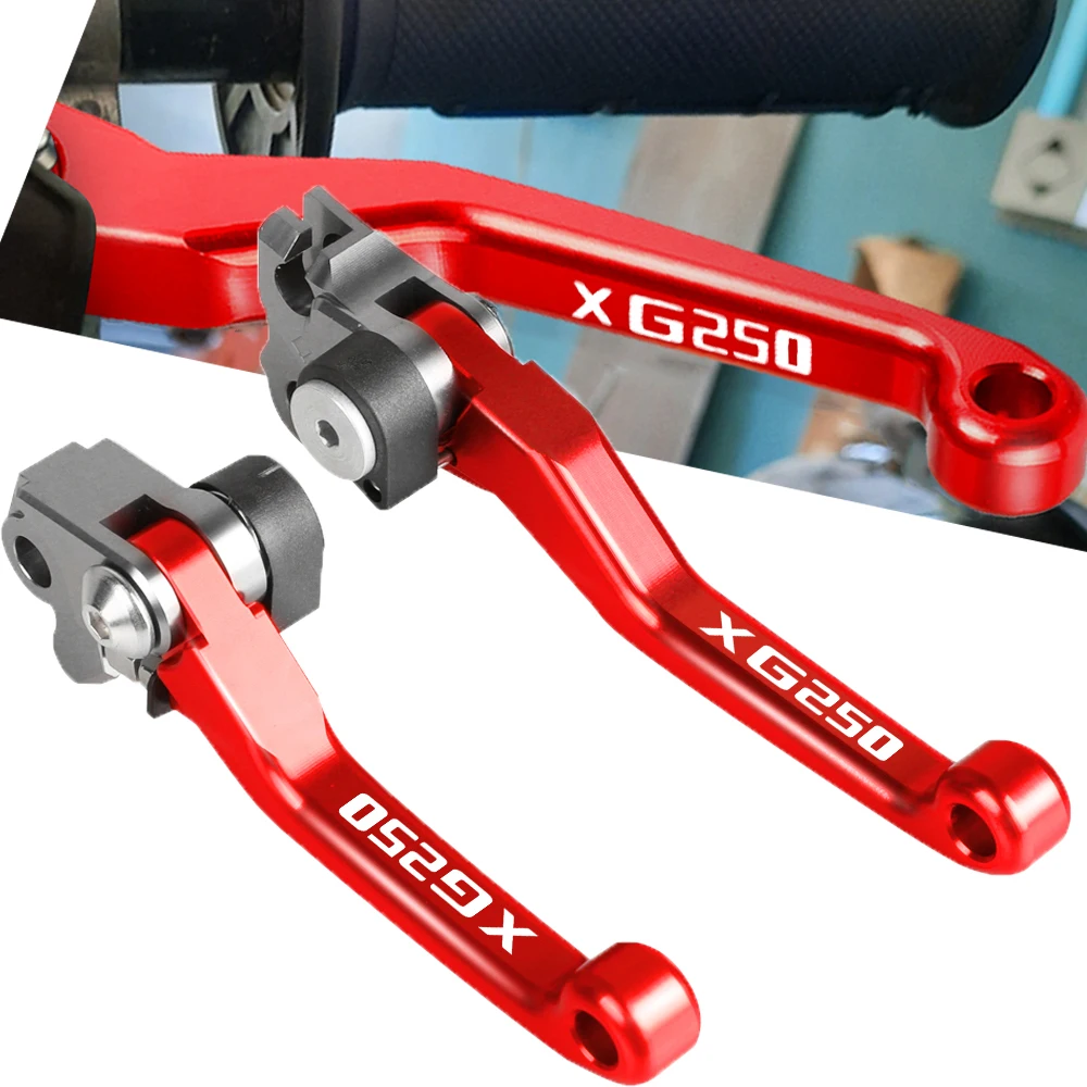 

For YAMAHA XG250 XG 250 TRICKER 2004-2010 2009 2008 2007 2006 Motocross Pit Pivot Dirt Bike Brake Clutch Levers Motorcycles