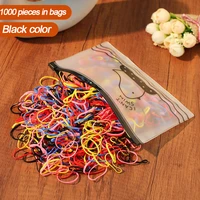 disposable 5001000 pcsset hairdress kids girls durable multicolor rubber rubber band braiding plaits