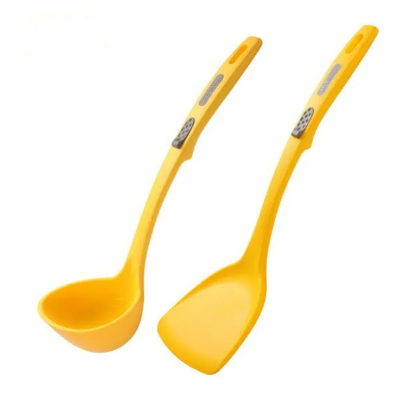 

2pcs/lot Food Grade Silicone Baking Tools Shovel Kitchen Soup Spoon Turners Kitchenware Kitchen Utensils Sets XB 030