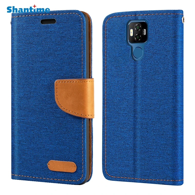 

Чехол-кошелек из кожи Оксфорд для Ulefone Power 6 с мягкой задней крышкой из ТПУ, Магнитный чехол-книжка для Ulefone Power 6