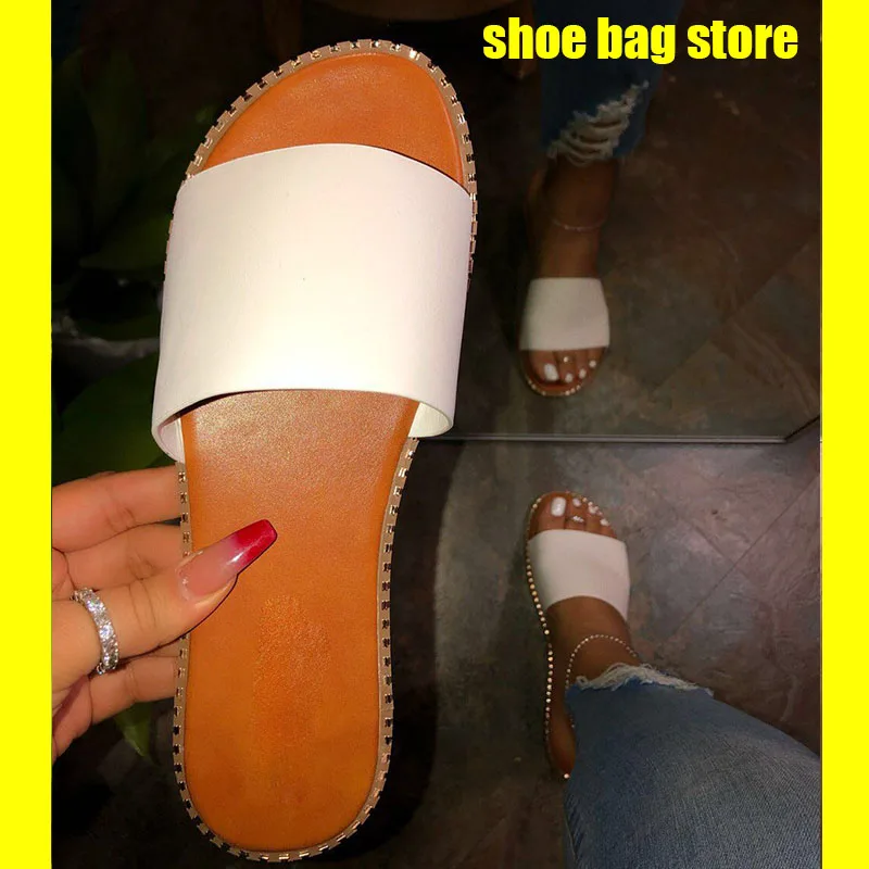 2020 тапочки Новая женская обувь Модные женские шлепанцы Вьетнамки Обувь на