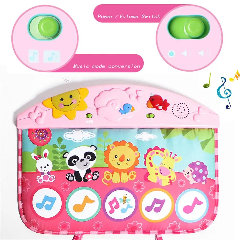 Игровые коврики детские ножной ковёр с дизайном пианино Детское музыкальное