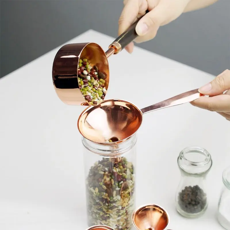 

3Pcs / Set Stainless Steel Small Funnel with Handle Multifunctional Oil Drainer