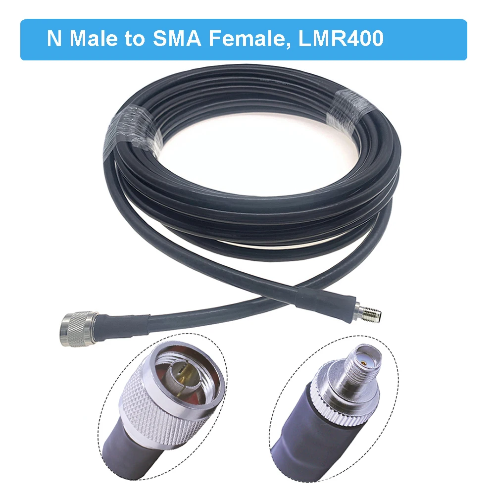 Кабель-удлинитель LMR400 разъем N/SMA 50 ом для усилителя сигнала 4G LTE | Обустройство