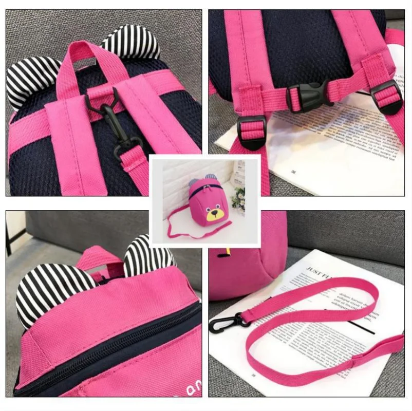 

Kindergarten schoolbag boys and Girls Backpack cute cartoon schoolbag