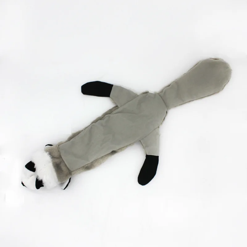 Новинка милые плюшевые игрушки писк питомца волк кролик животное плюшевая