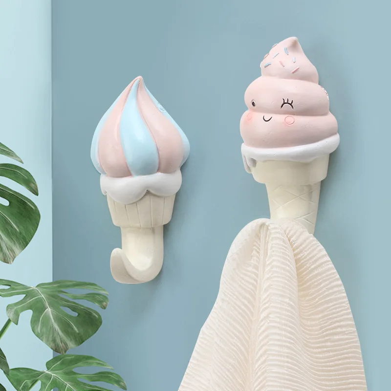 Скандинавском стиле вешалка для одежды стеновой ключевой шляпа крюк мороженое