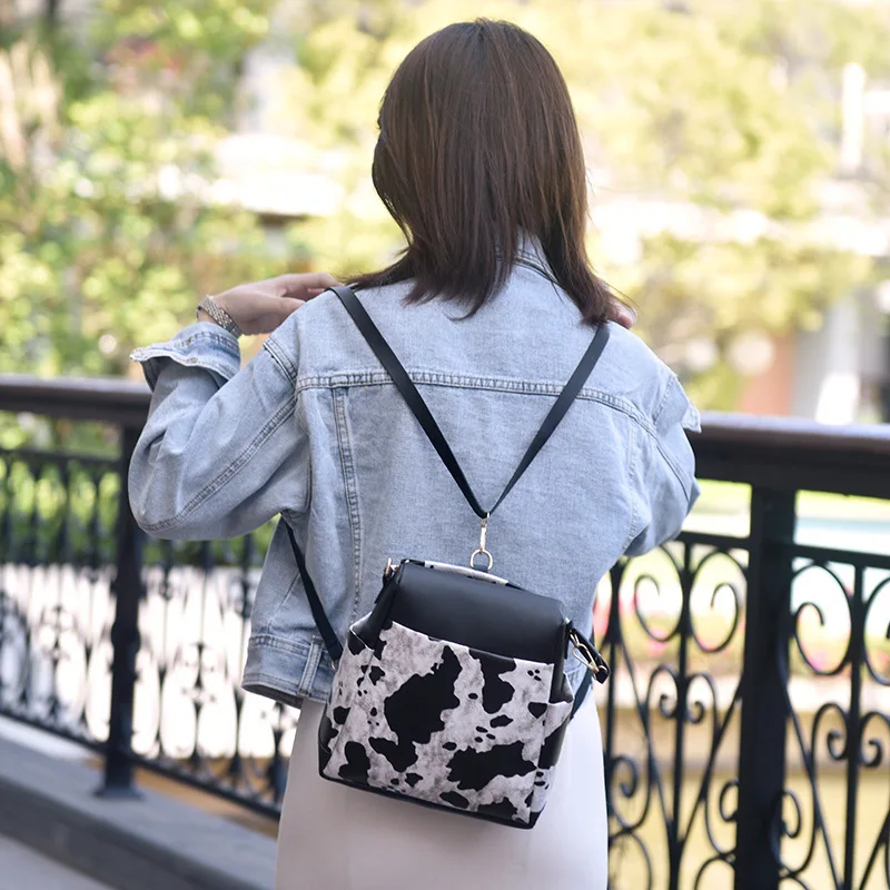 

Brand Designer Luxury Women Backpack Mini Soft Touch Multi-Function Small Backpack Female Ladies Shoulder Bag Girl Purse Black