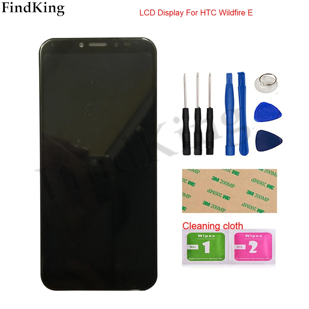 Najtaniej Wysokiej Jakości Wyświetlacz LCD Do HTC Wildfire E Wyświetlacz LCD Z Ramką Ekran Dotykowy Montaż Digizitera Do Wymiany Wildfire E