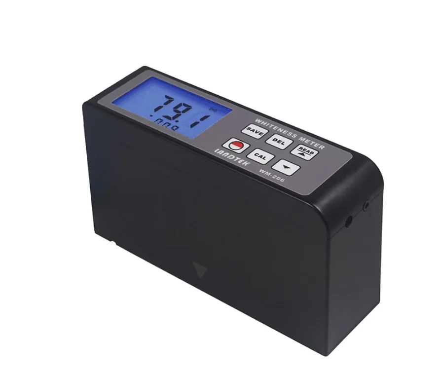 WM 206 Портативный цифровой Дисплей Измеритель Белизны белый метр поверхность для