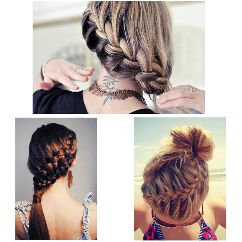 1 шт. черный простой в использовании светильник инструмент для плетения волос