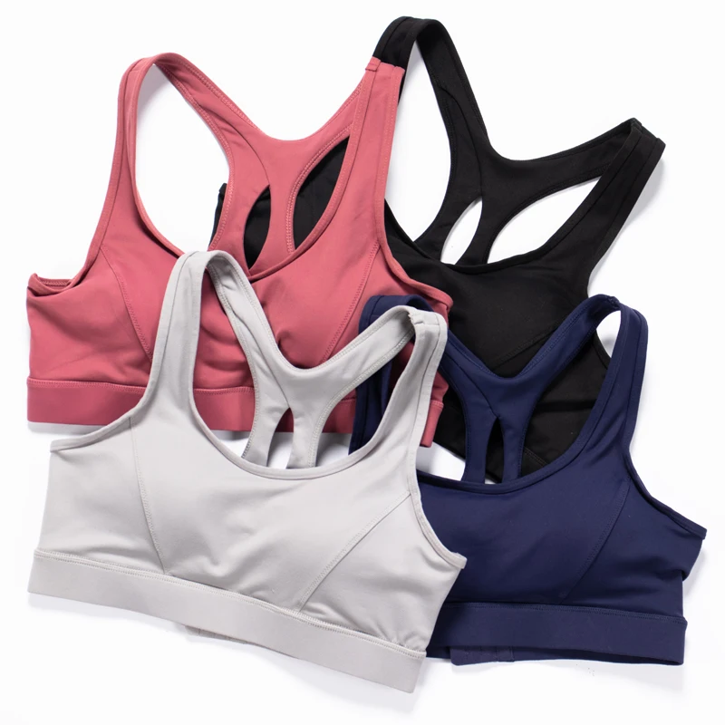 Для женщин бюстгальтер Фитнес с тонкими чашечками большой Размеры фиксированный