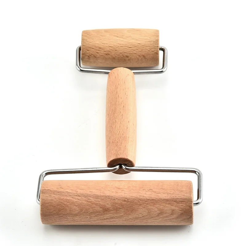 

Wooden Hand Dough Roller for Pastry, Fondant, Cookie Dough, Chapati, Pasta, Bakery, Pizza Kitchen tool