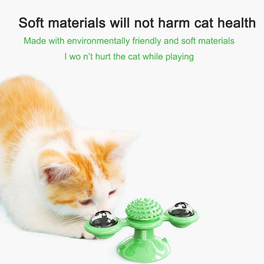 Ветряная мельница забавная игрушка для кошек проигрыватель любимая царапин
