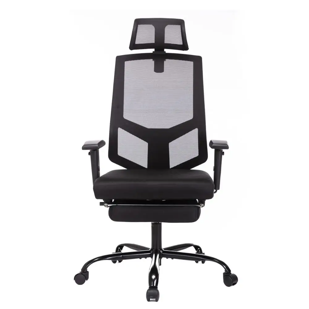 

Офисное кресло с регулируемым подлокотником и высокой спинкой