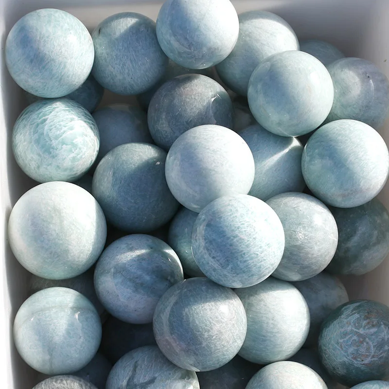 

1 Kg Natural Amazonite Stone Spheres Healing Crystal Balls