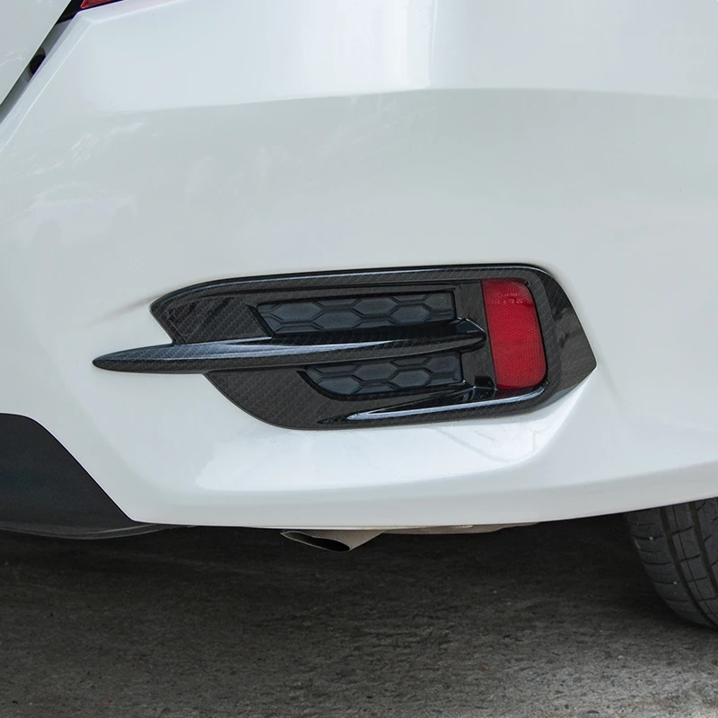 Lsrtw2017 автомобиля задний противотуманный фонарь лампа хромированная Накладка для