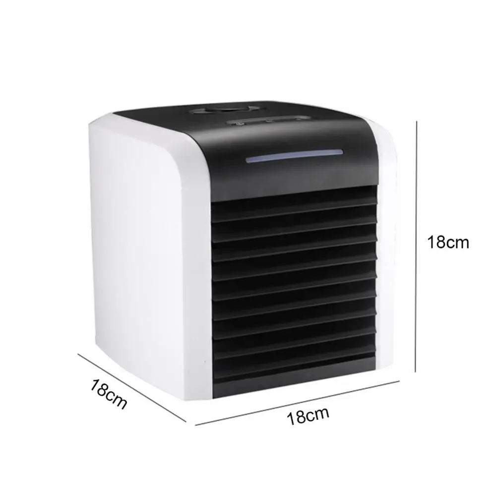 

Home Mini Air Cooler Office Portable Bedroom Cooling Fan Desktop Hair Dryer