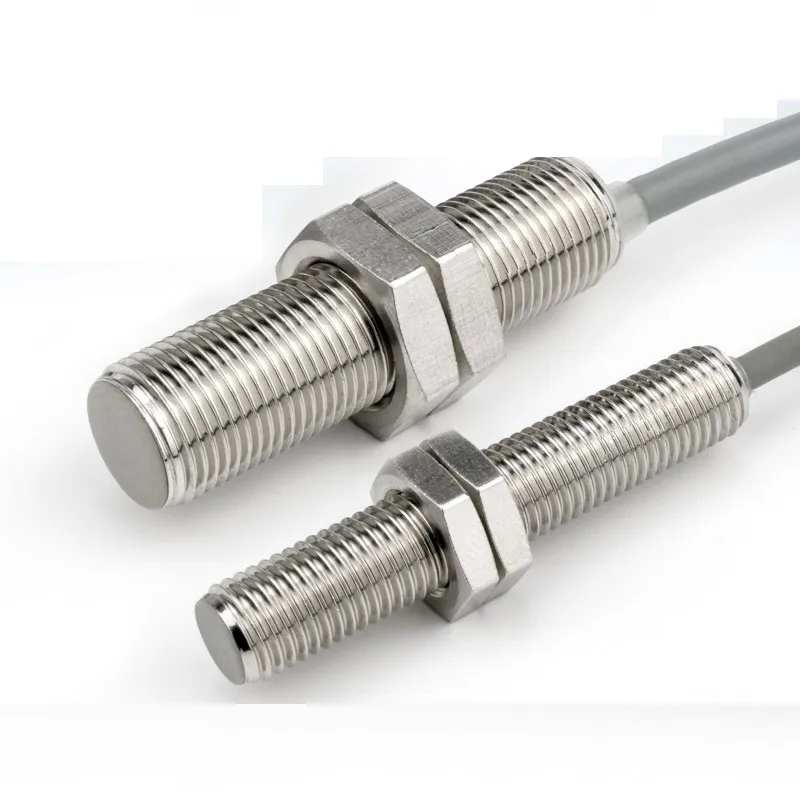 

M8 M12 Inductive Metal Sensor Switch with Thread 2Wires NO NC Proximity Switch 1mm 2mm 4mm DC12V 24V Direct Current