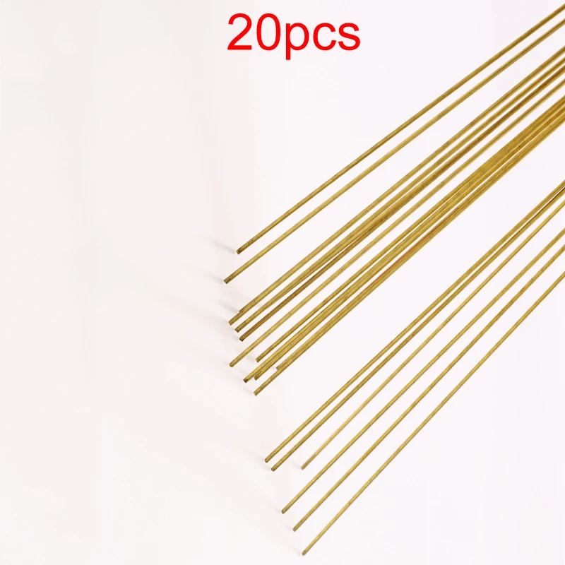 20 шт диаметр 1 мм длина латунно