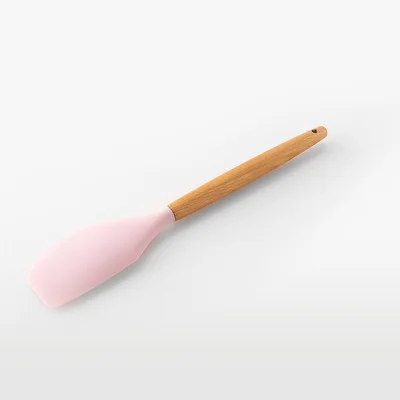 Pink 5 Розовый набор инструментов для приготовления пищи, набор силиконовой посуды премиум класса, щипцы, лопатка, ложка для супа, антипригарная лопатка, масляная щетка, кухонный инструмент - Цвет: Pink 5