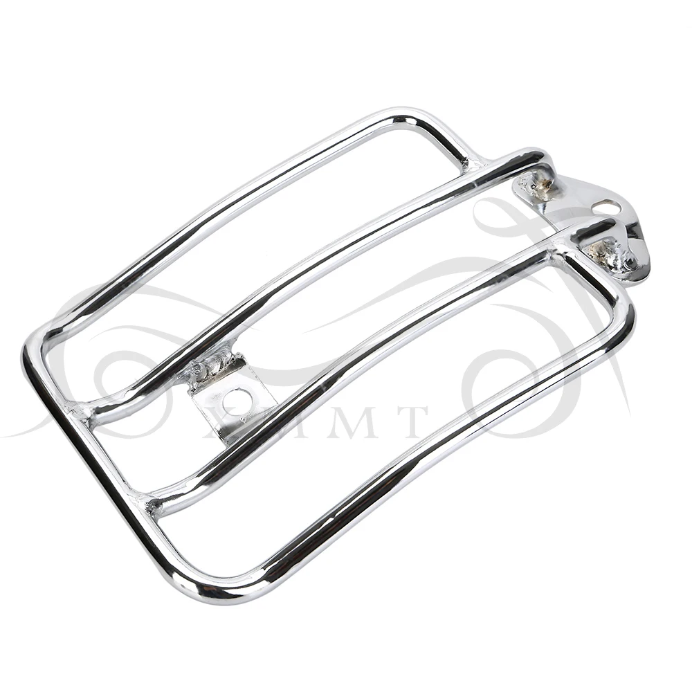 МОТОЦИКЛ хром Solo сиденье багажная Поддержка Полка стойка для Harley XL Sportsters