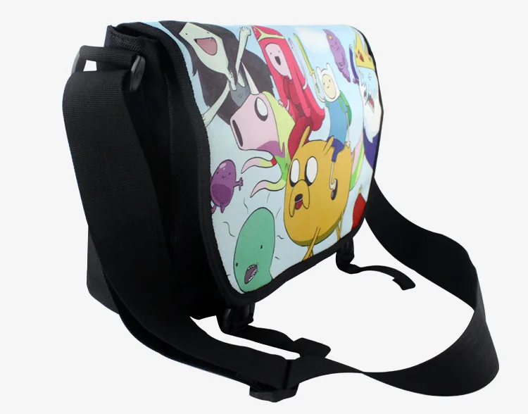 Наплечная Сумка из полиэстера с принтом в стиле Джейка и принцессы Bonnibel Bubblegum