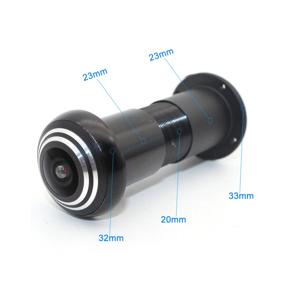 XMEye внутренняя 1080P 2MP POE дверной глазок Домашняя безопасность мини-глазок IP-камера