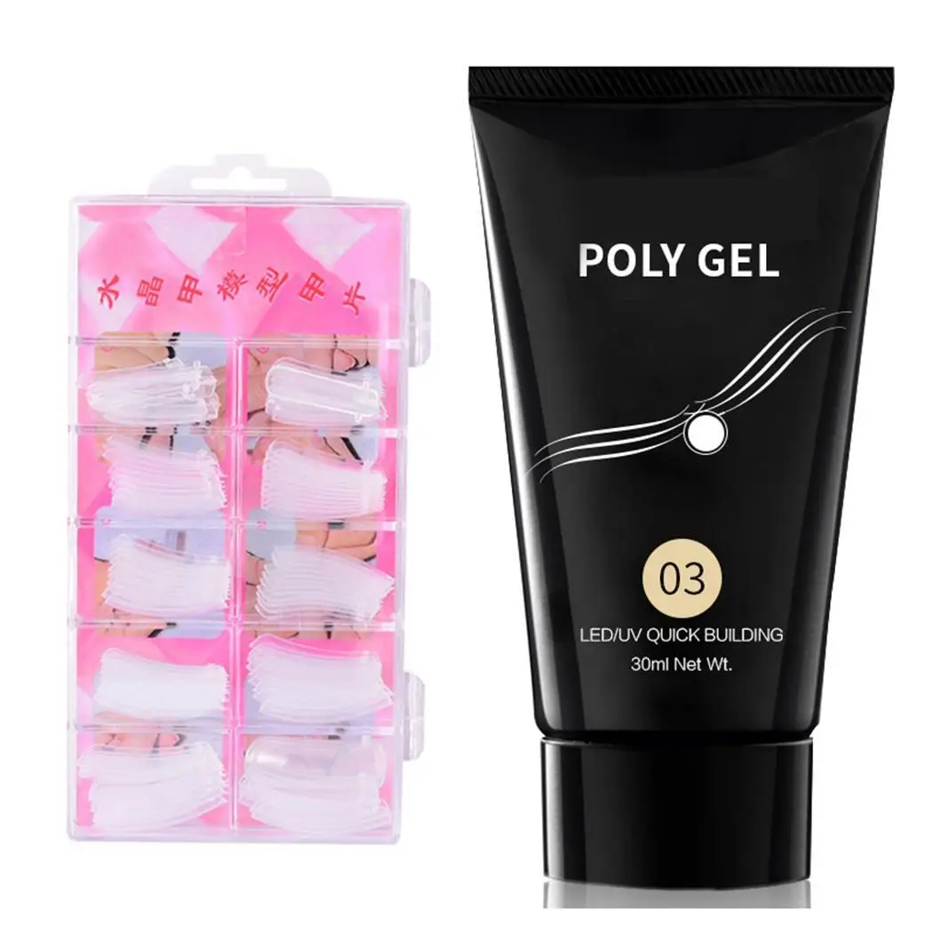 Набор для маникюра быстрая расширение клеящийся накладной накладные ногти