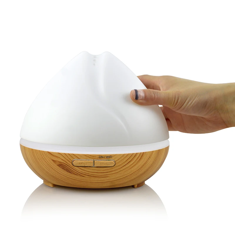 

Tuya Smart WiFi 400ml Ultimate Aromatherapy Diffuser Household Essential Oil Diffusion Atomization Work With Alexa Google Home