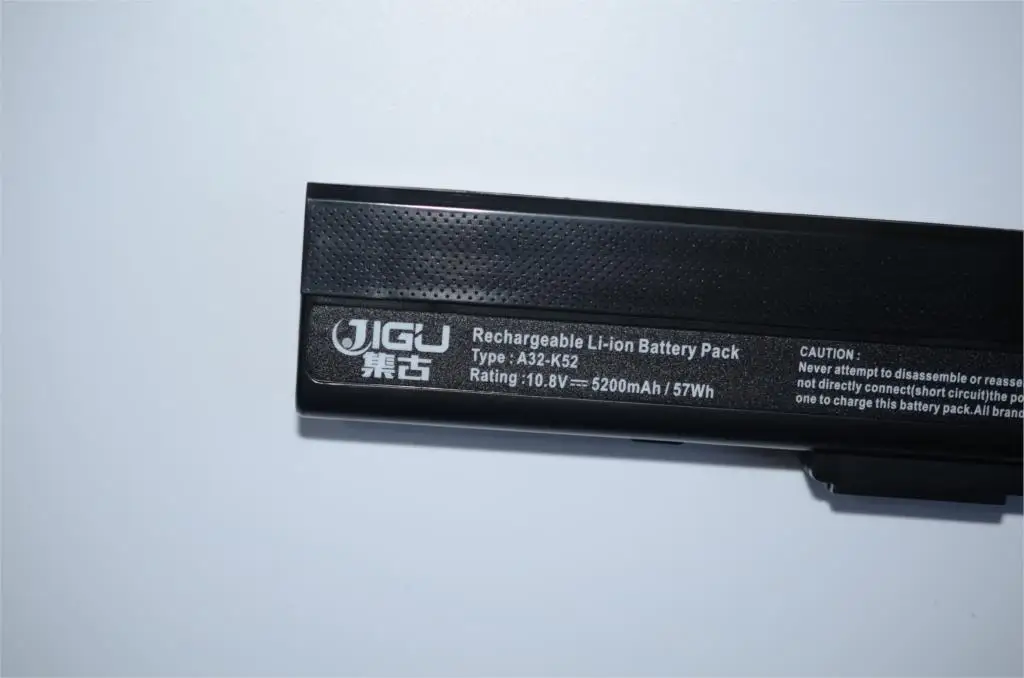JIGU Аккумулятор для ноутбука ASUS K52 K52J K52JB K52JC K52JE K52JK K52JR K52N K52D K52DE K52DR K52F K62 K62F K62J K62JR N82